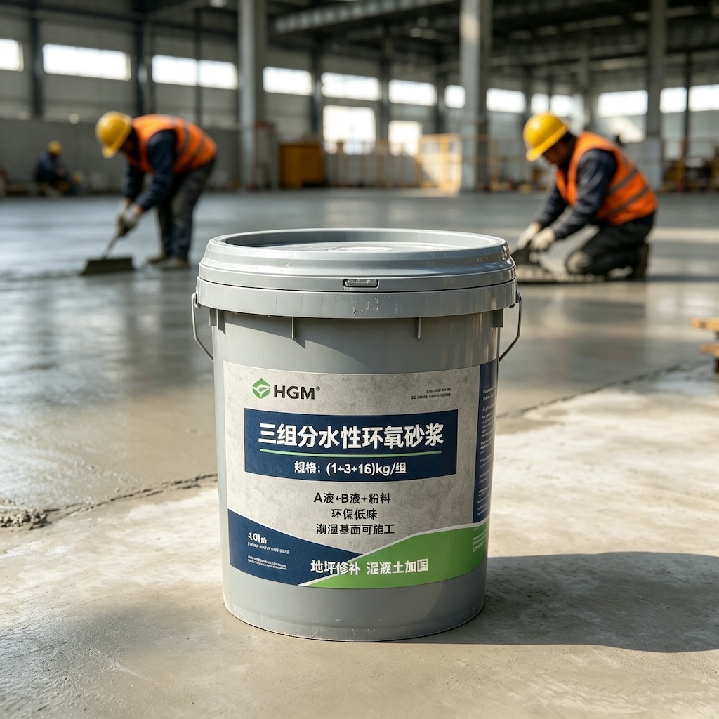 南宁三组份水性环氧砂浆